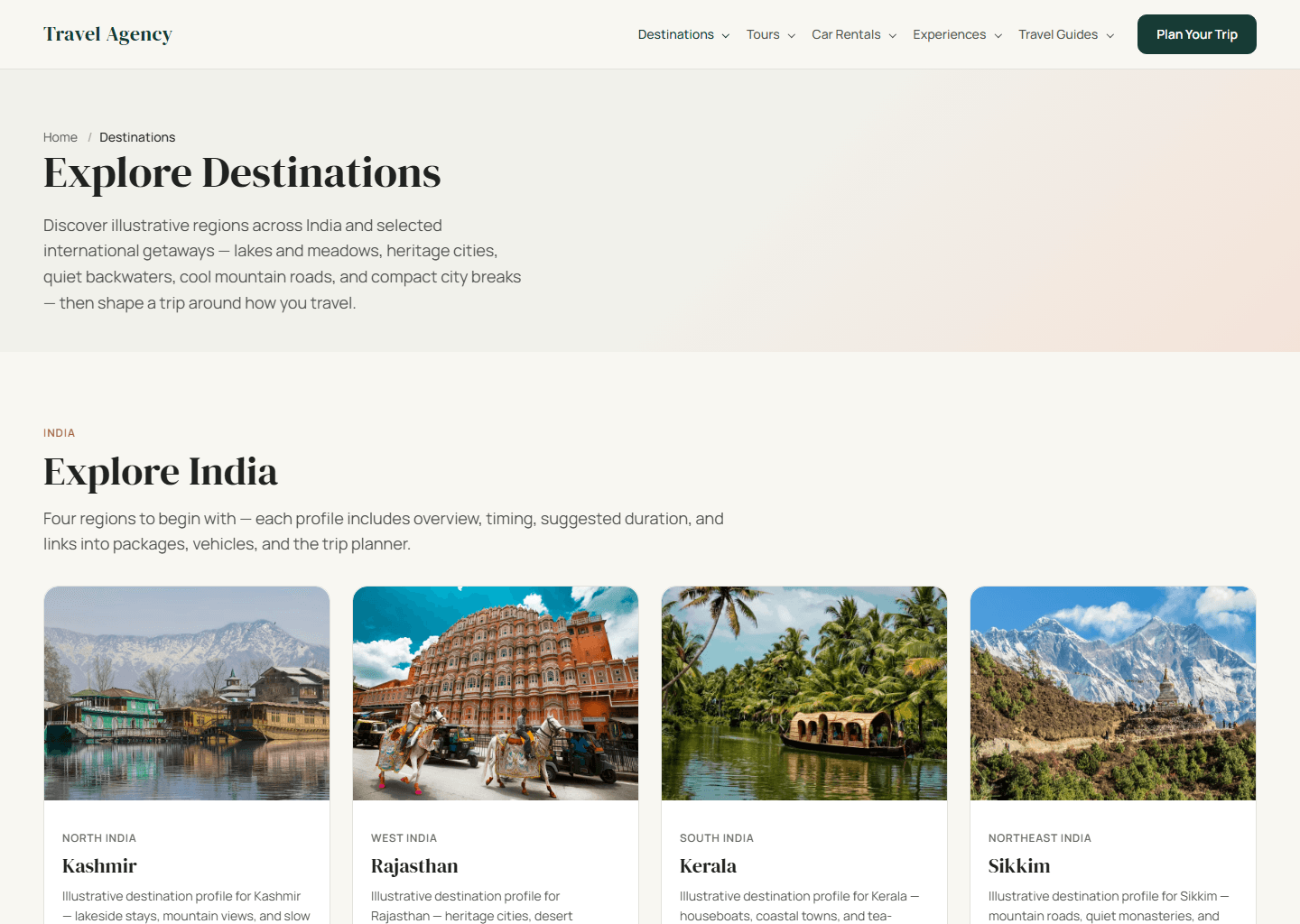Travel Agency & Operations Platform interface preview 3