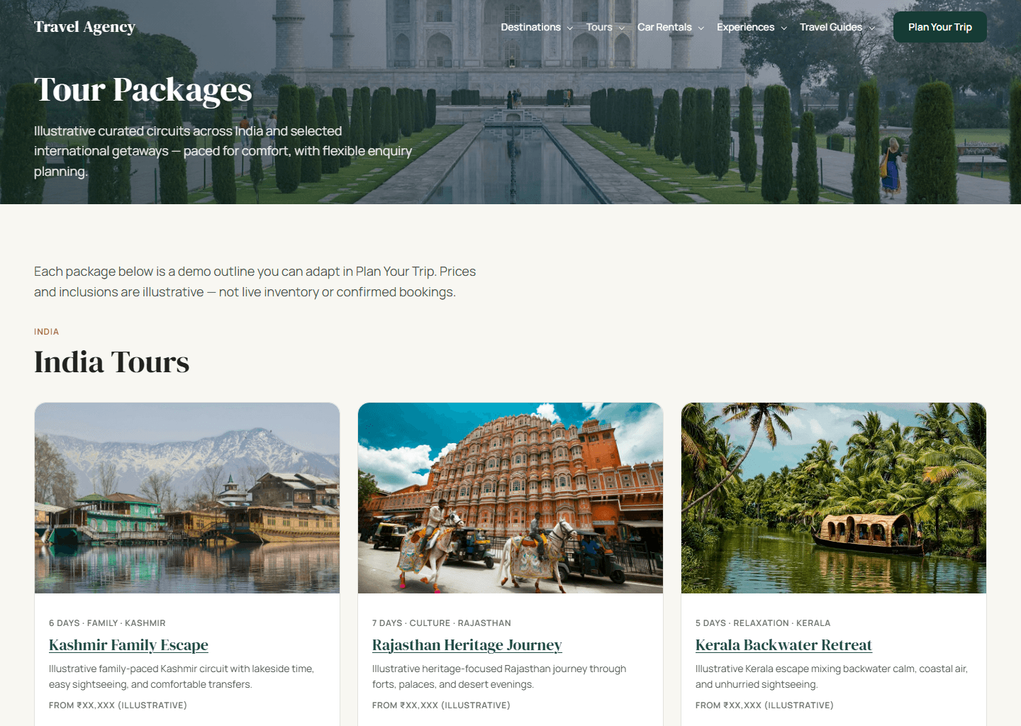 Travel Agency & Operations Platform interface preview 4